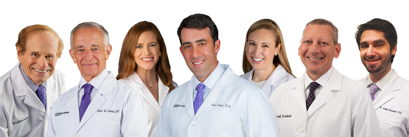 A group photo of the Snead Eye Doctors in Fort Myers, Naples, Bonita Springs and Cape Coral, FL