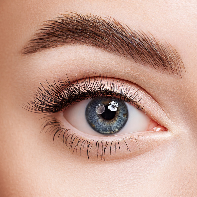 Woman's eye closeup